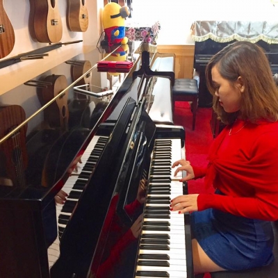 Piano cơ Yamaha U1F Upright hàng test Piano cơ Yamaha U1F Upright hàng test