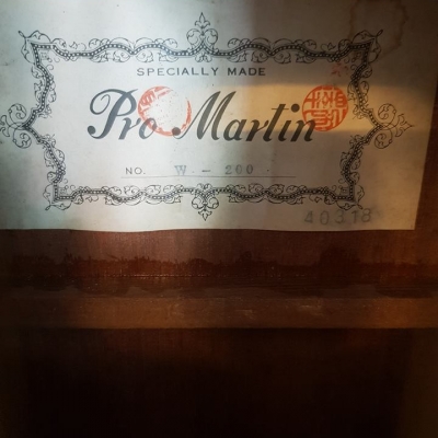 Pro Martin tem đỏ Pro Martin tem đỏ